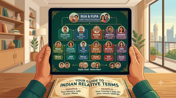 Bua's Husband, Fufa, Tau, Jija Ji & Nanad Meaning Explained