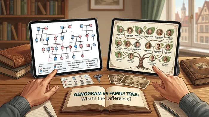 Genogram vs Family Tree: What's the Difference (and Which Do You Need)?