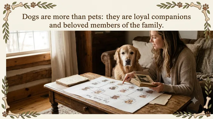 Creating a Dog Family Tree: Preserving Your Pet’s Lineage Alongside Your Human Family History
