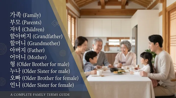 Different Relationship Names in Korean: A Complete Family Terms Guide