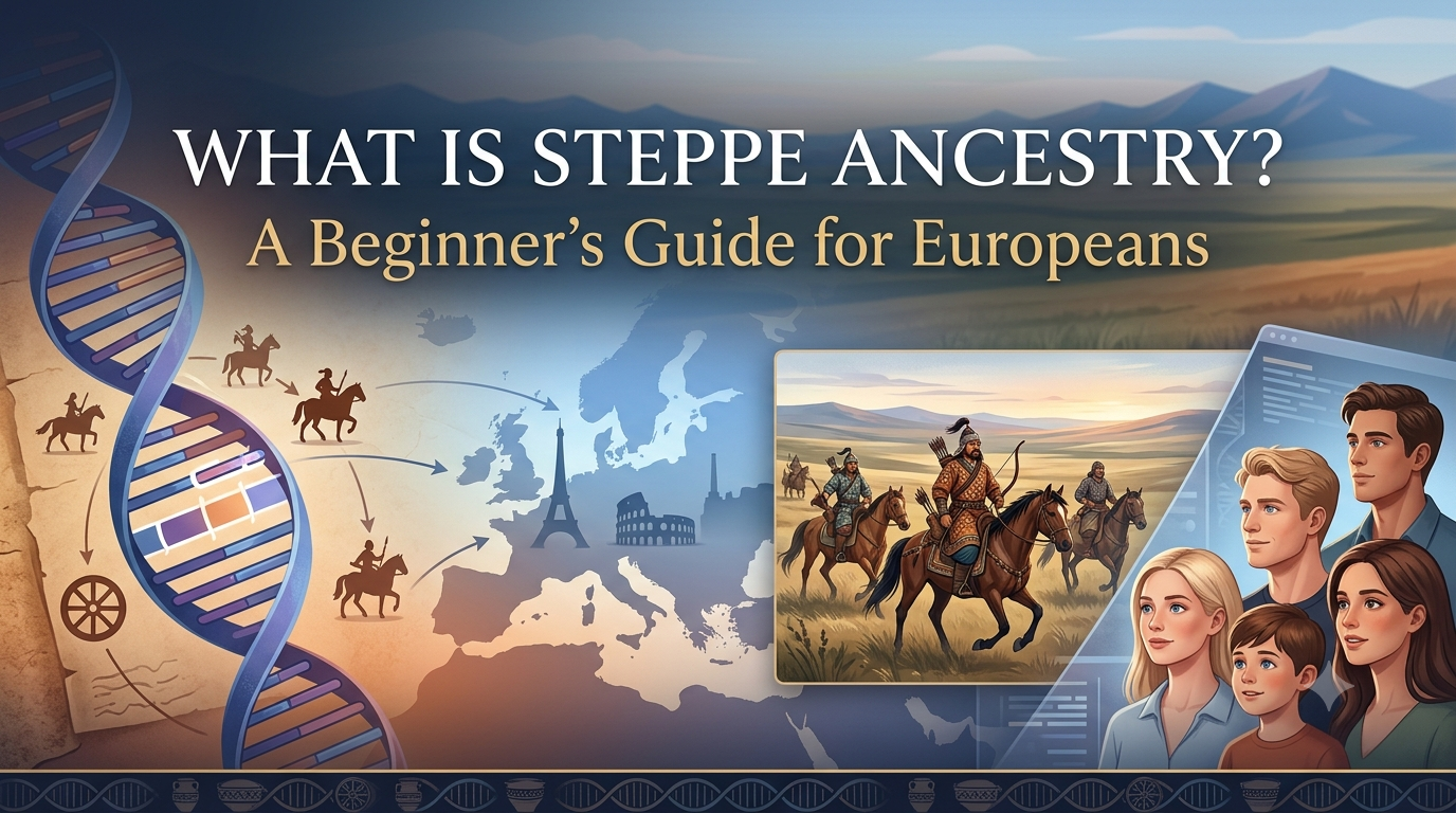 How Yamnaya Ancestry Appears in Modern European DNA Tests - My rOoOts family tree
