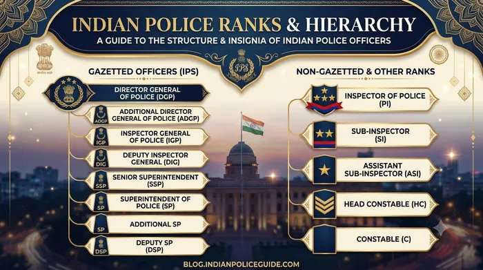 Indian Police Ranks Explained: Constable to DGP