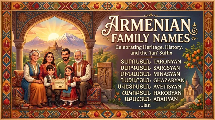 Armenian Family Names: What They Reveal About Ancestral Origins