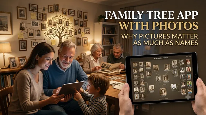 Family Tree App with Photos: Why Pictures Matter as Much as Names