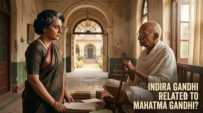 Is Indira Gandhi Related to Mahatma Gandhi? A Simple Family Explanation