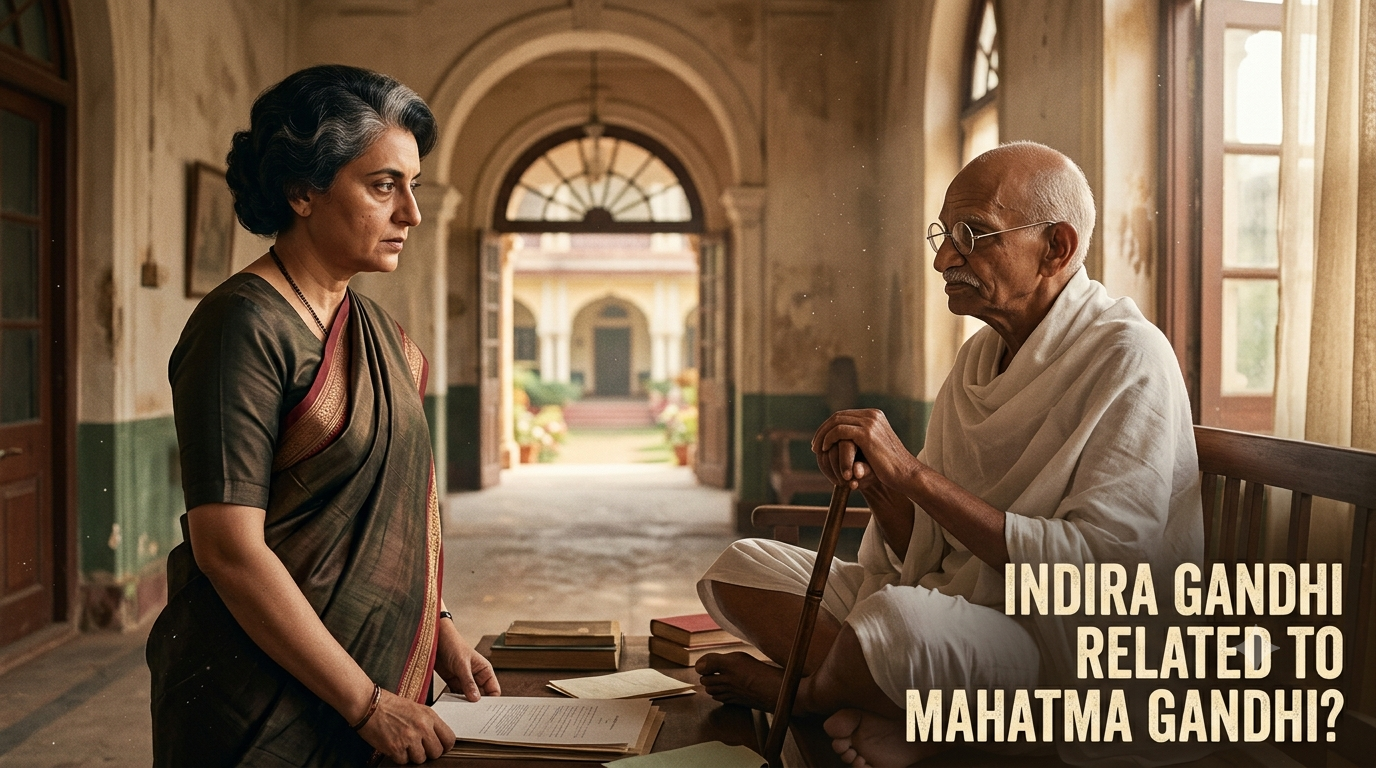 Is Indira Gandhi Related to Mahatma Gandhi? A Simple Family Explanation
