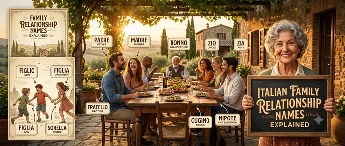 Italian Family Relationship Names Explained