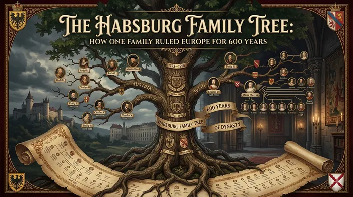 The Habsburg Family Tree: How One Family Ruled Europe for 600 Years - My rOoOts family tree