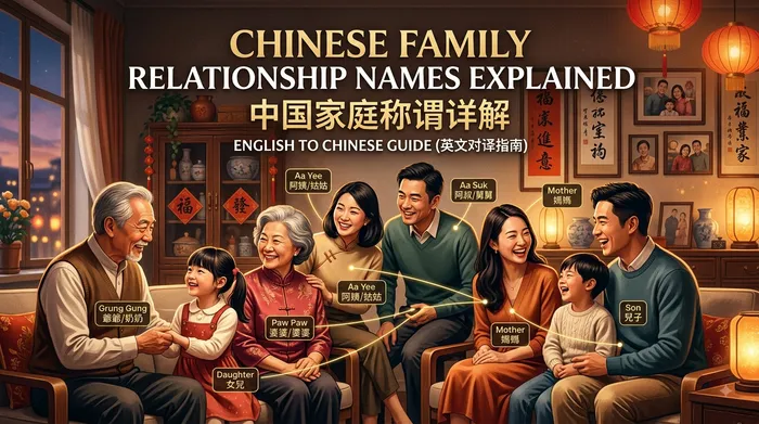 Chinese Family Relationship Names Explained (English to Chinese Guide)
