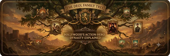 The Deol Family Tree: Bollywood's Action-Hero Dynasty Explained