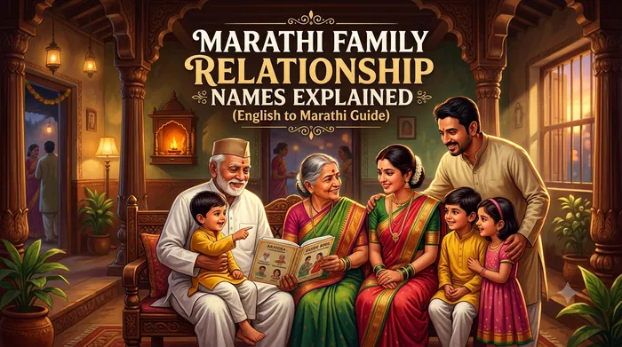 Marathi Family Relationship Names Explained (English to Marathi Guide)