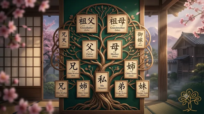 Japanese Family Relationship Names Explained (English to Japanese Guide)