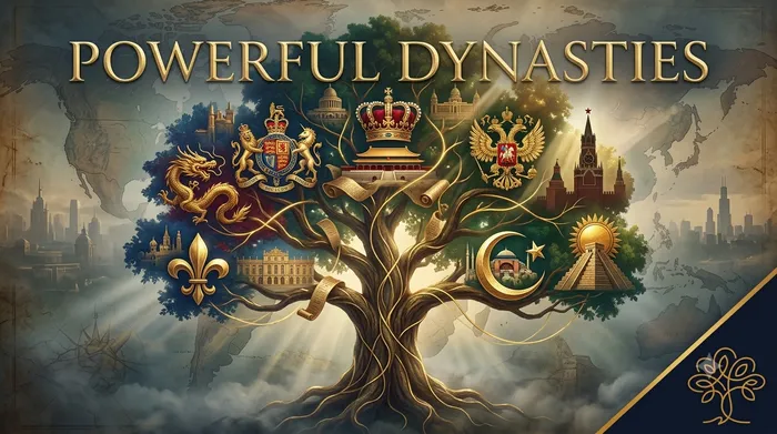 The World’s Largest and Most Powerful Dynasties in History: Empires, Royal Families, and Lasting Legacies
