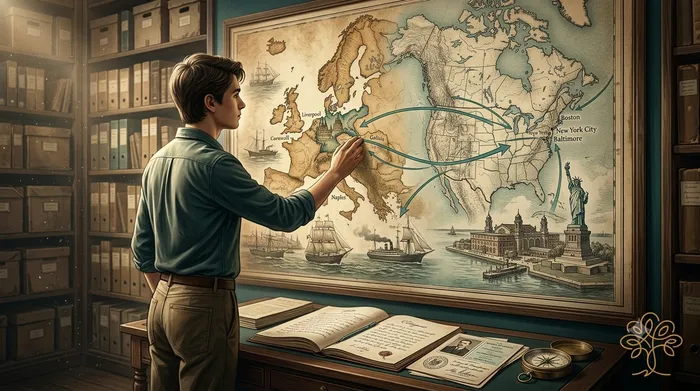 Finding European Ancestors Who Emigrated to America