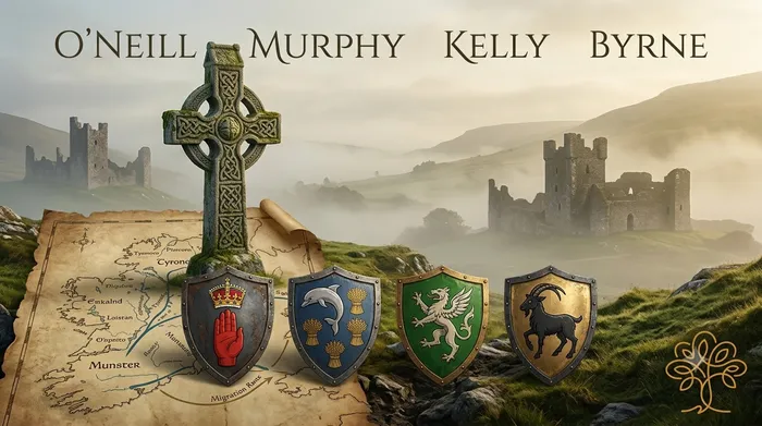 Irish Surname Origins: O’Neill, Murphy, Kelly, Byrne & More