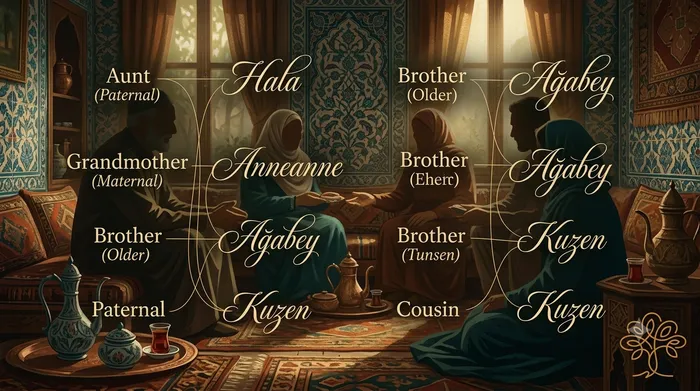 Turkish Family Relationship Names Explained (English to Turkish Guide)
