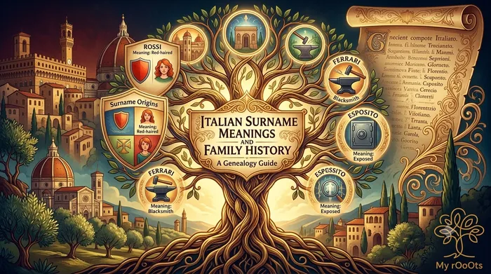 Italian Surname Meanings and Family History: A Genealogy Guide