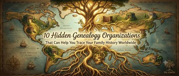 10 Hidden Genealogy Organizations That Can Help You Trace Your Family History Worldwide - My rOoOts family tree