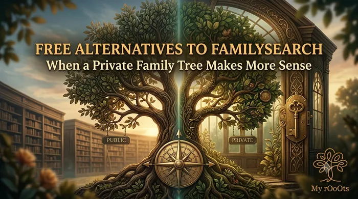 Free Alternatives to FamilySearch: When a Private Family Tree Makes More Sense