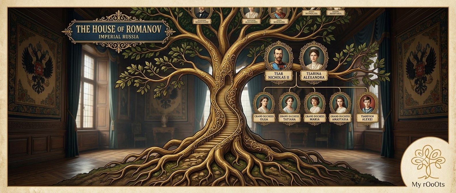 Romanov Family Tree - Tsar Nicholas II and the Last Imperial House of Russia