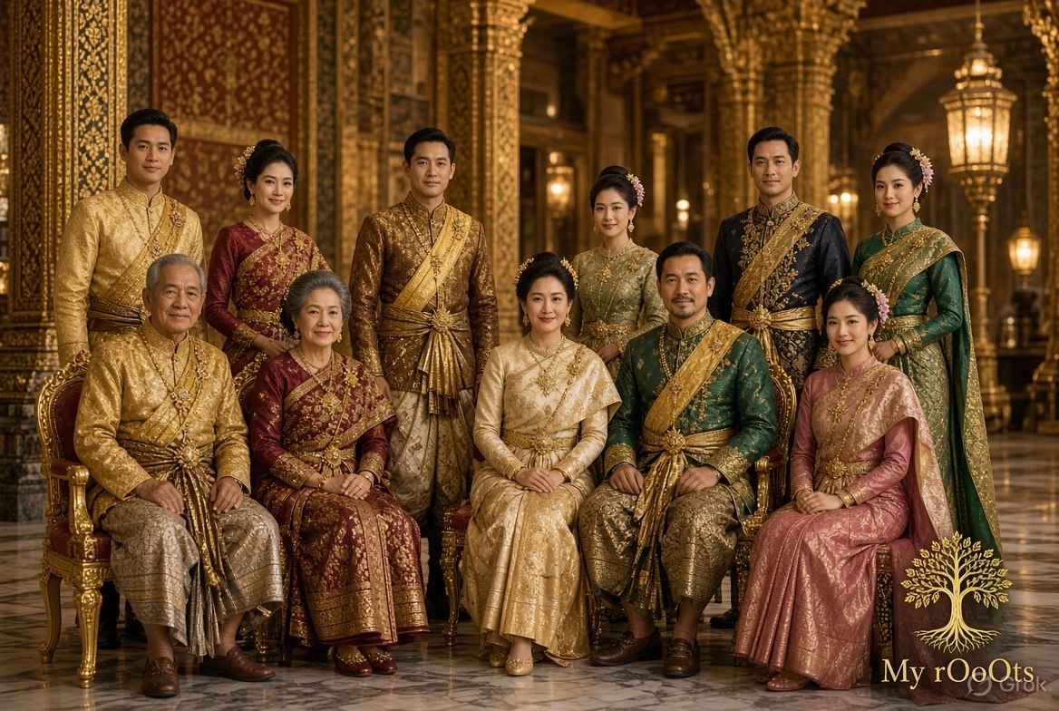 Chakri Dynasty Family Tree - The Royal House of Thailand