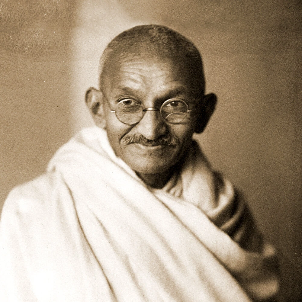 Portrait of Mohandas Karamchand Gandhi