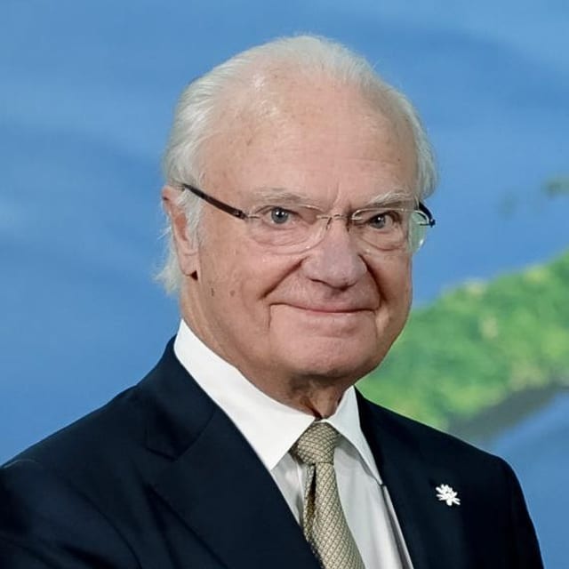 Portrait of Carl XVI Gustaf Bernadotte