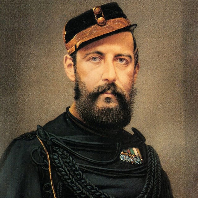 Portrait of Charles XV Bernadotte