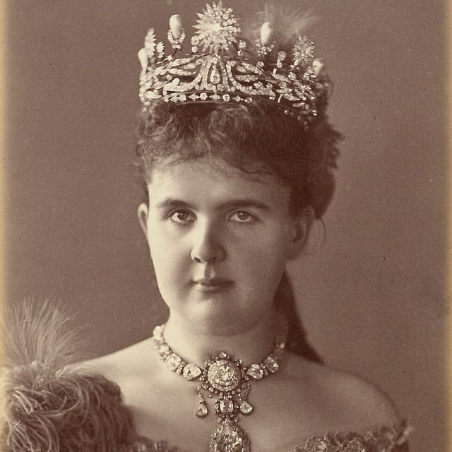 Portrait of Emma of Waldeck and Pyrmont