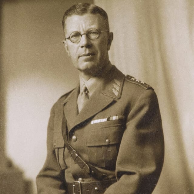 Portrait of Gustaf VI Adolf Bernadotte