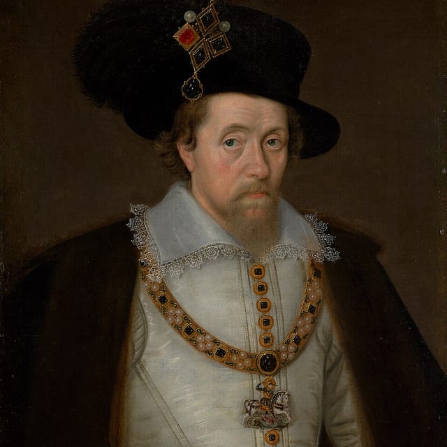 Portrait of James VI and I Stuart