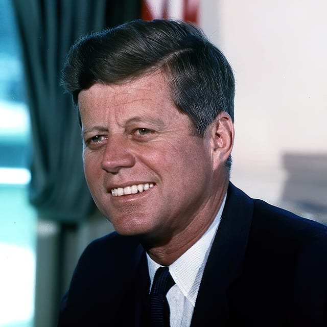 Portrait of John Fitzgerald Kennedy