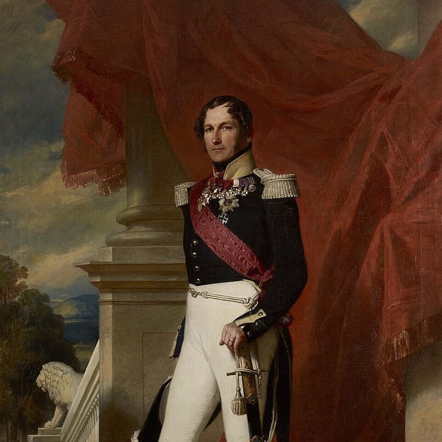 Portrait of Leopold I of Belgium