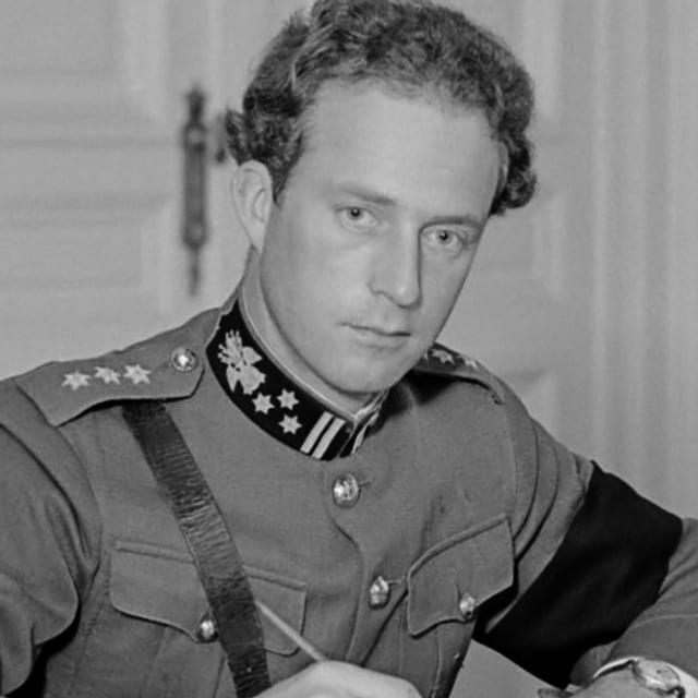 Portrait of Leopold III of Belgium