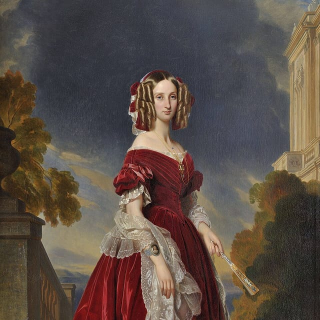 Portrait of Louise-Marie of Orleans