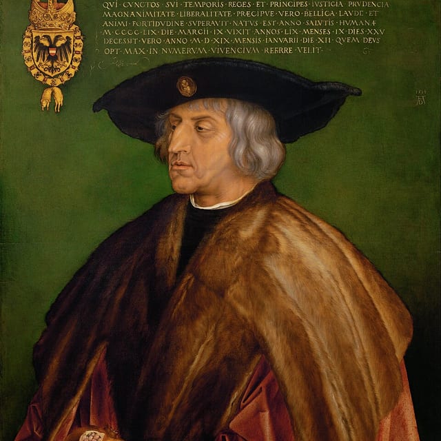 Portrait of Maximilian I of Habsburg