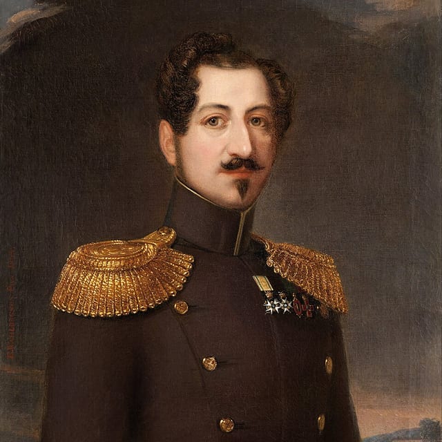 Portrait of Oscar I Bernadotte