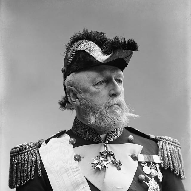 Portrait of Oscar II Bernadotte