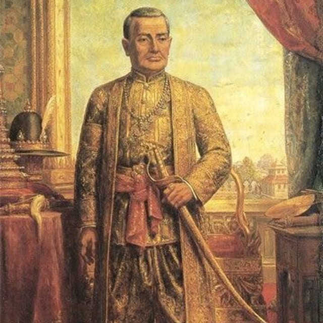 Portrait of Rama I (Buddha Yodfa Chulaloke) Chakri