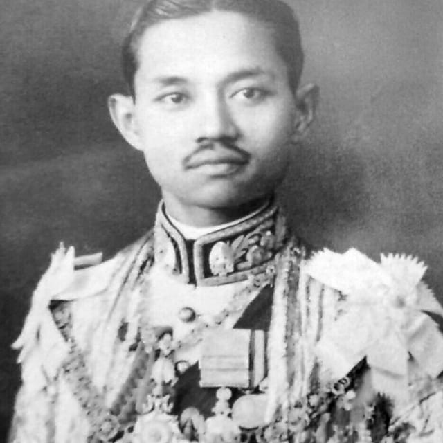 Portrait of Rama VII (Prajadhipok) Chakri