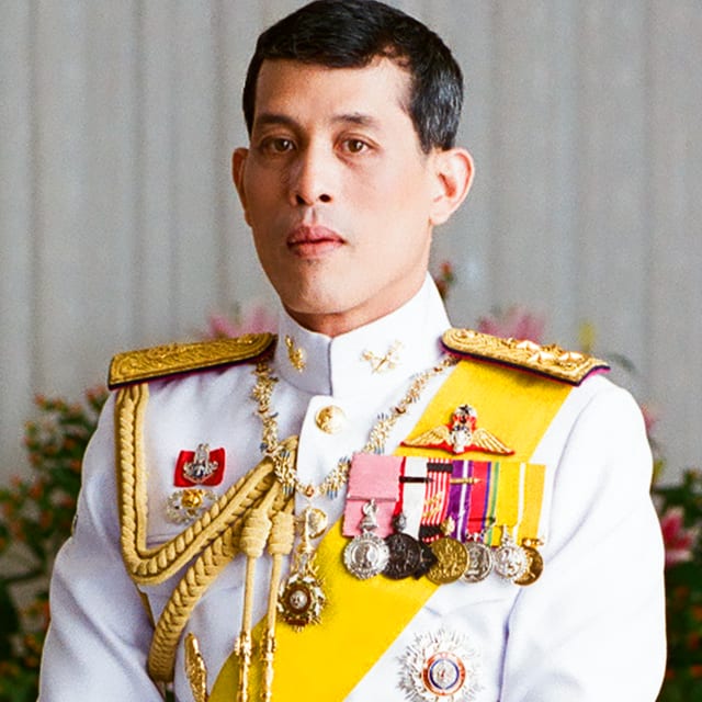 Portrait of Rama X (Vajiralongkorn) Chakri